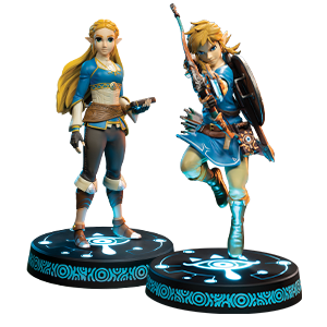  First 4 Figures The Legend of Zelda: Breath of The Wild: Link  Figure, Blue : Toys & Games